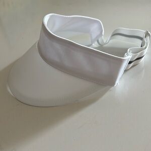 New!  Ladies White Sports Visor